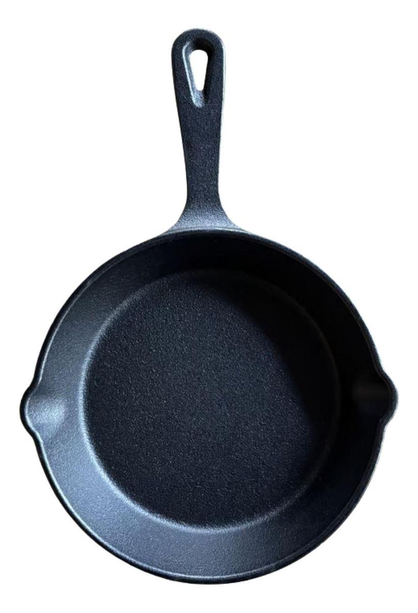 Sarten Redondo Hierro Fundido 16cm Provoleta Cocina Norplat-5