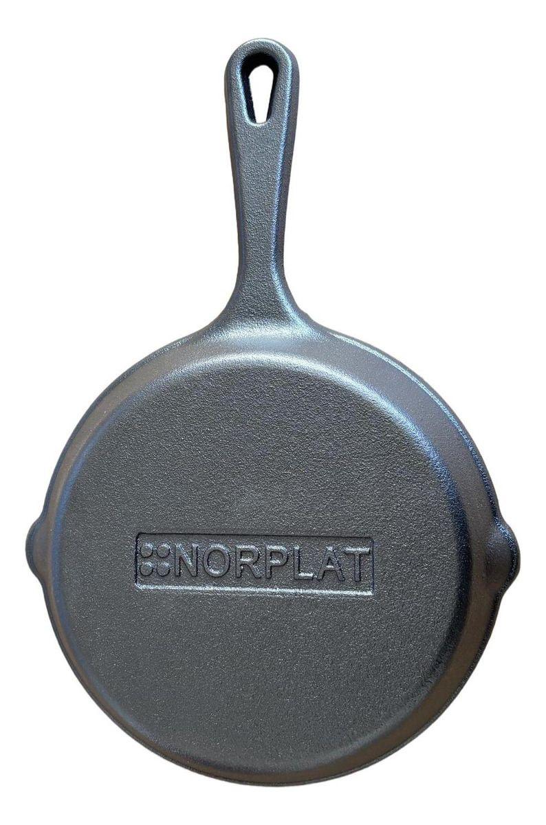 Sarten Redondo Hierro Fundido 16cm Provoleta Cocina Norplat-6