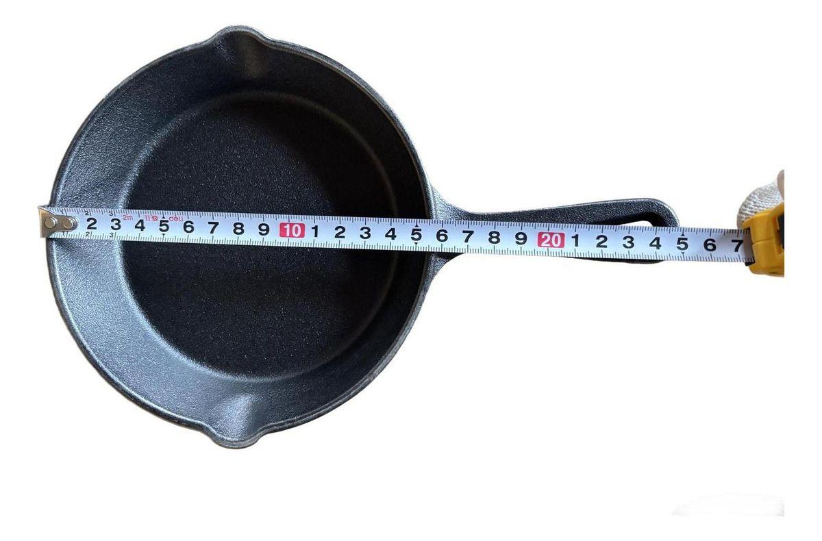 Sarten Redondo Hierro Fundido 16cm Provoleta Cocina Norplat-7