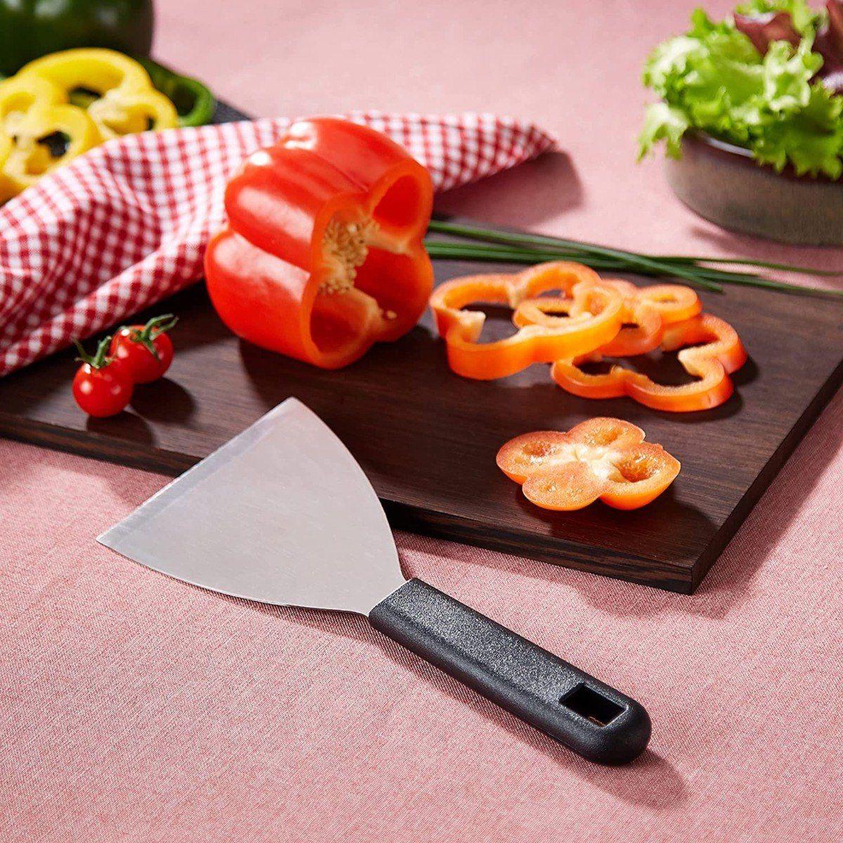 Espatula Metálica Para Cocina Parrilla Plancha Hamburguesas - Norplat-2