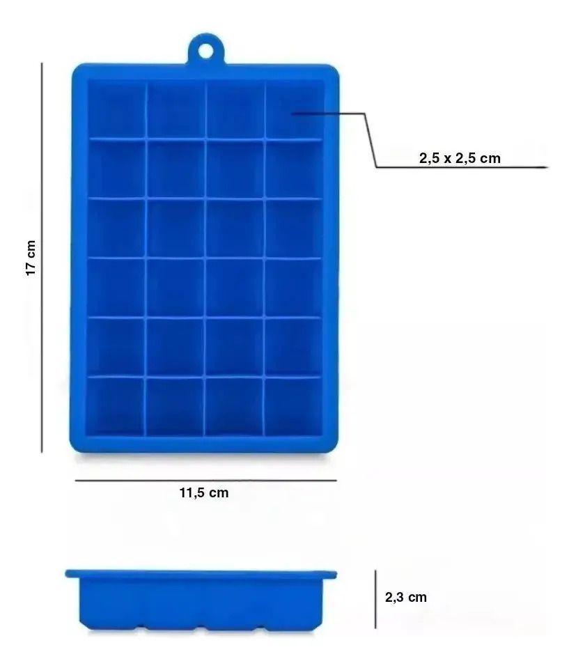 Cubetera De Silicona Para Cubos De Hielo Molde Hielera-2