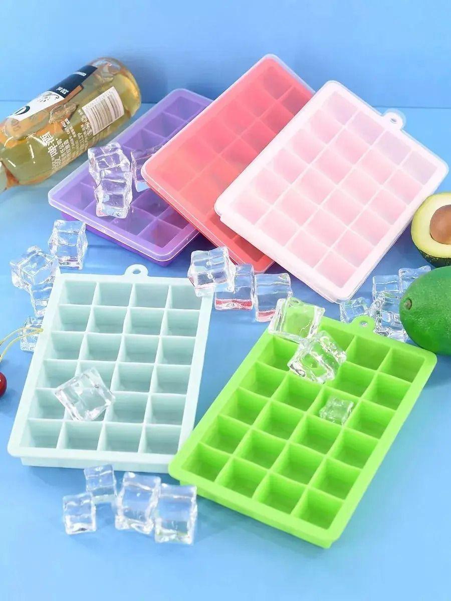 Cubetera De Silicona Para Cubos De Hielo Molde Hielera-4