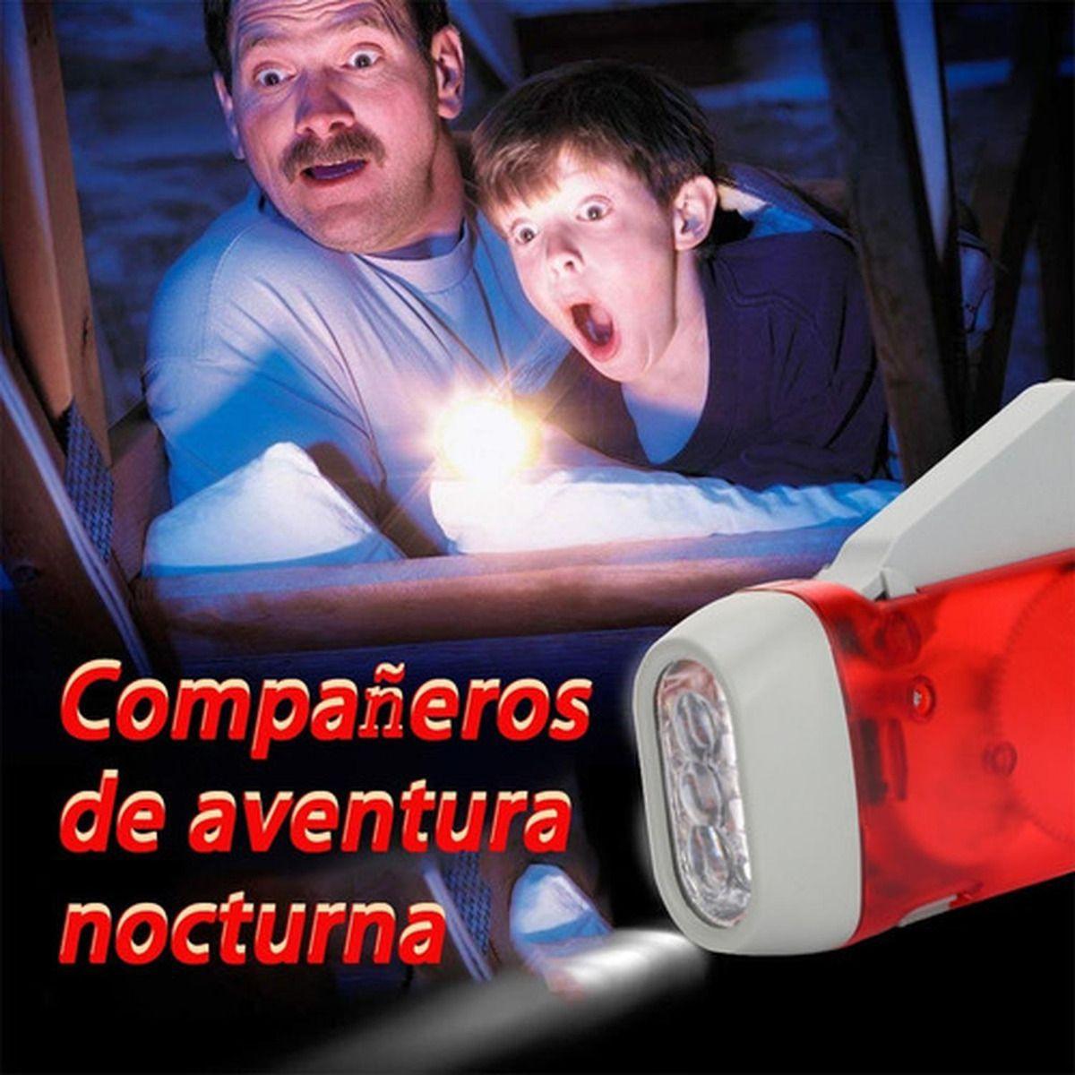 Juguete Exploración Binoculares Linterna 6en1 Niños Norplat-5