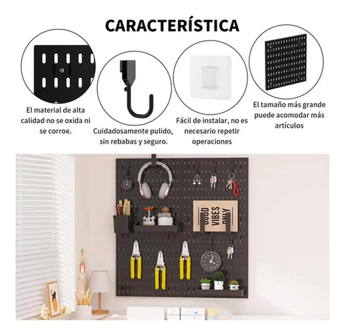 Organizador De Escritorio Pegado A La Pared - Norplat-4