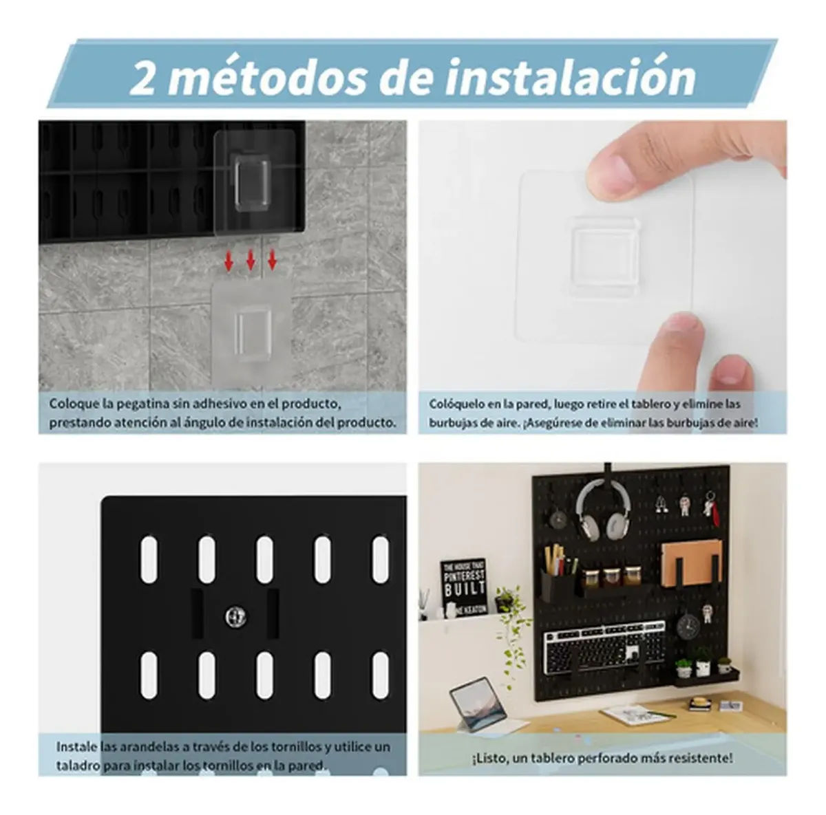 Organizador De Escritorio Pegado A La Pared - Norplat-6