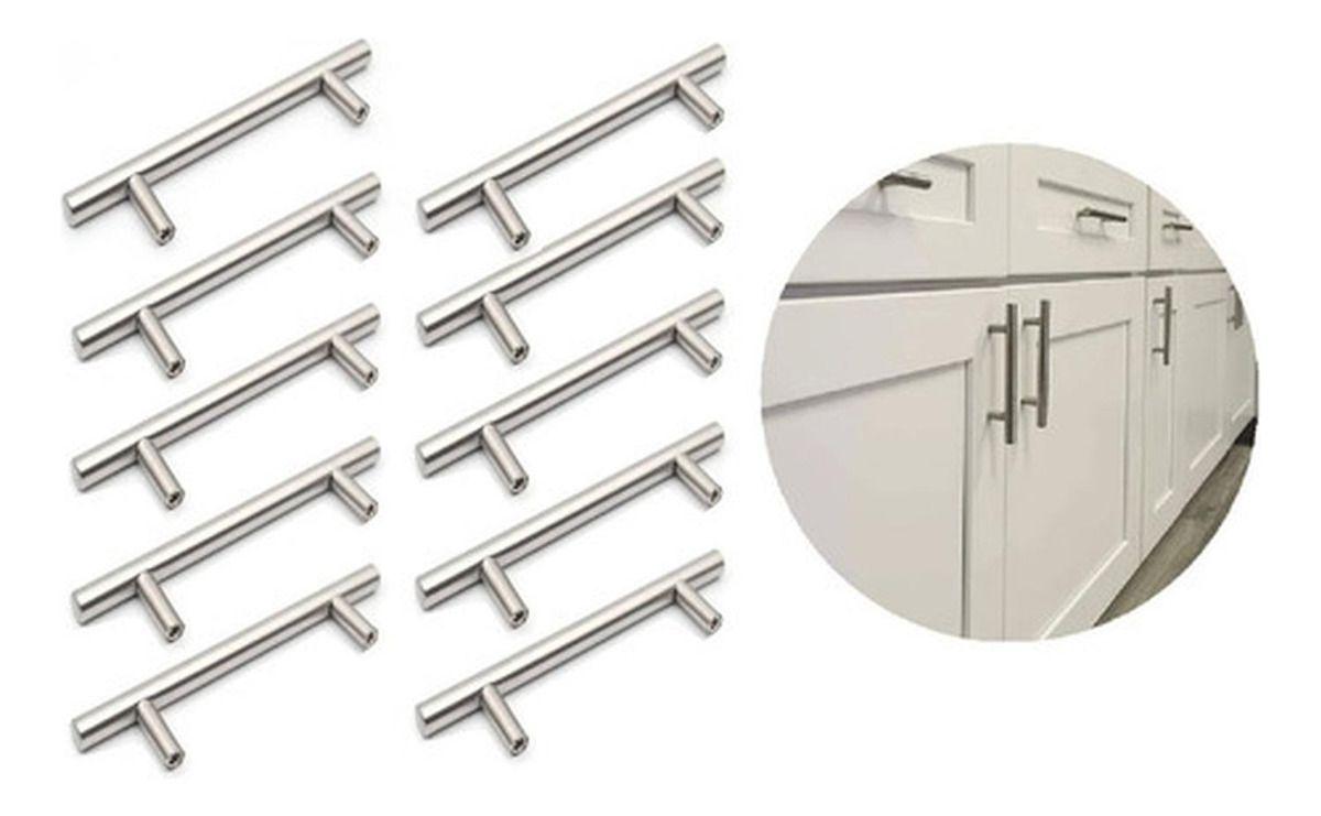 10 Tiradores De Muebles - Manillas Cocina 15 Cm - Norplat-0