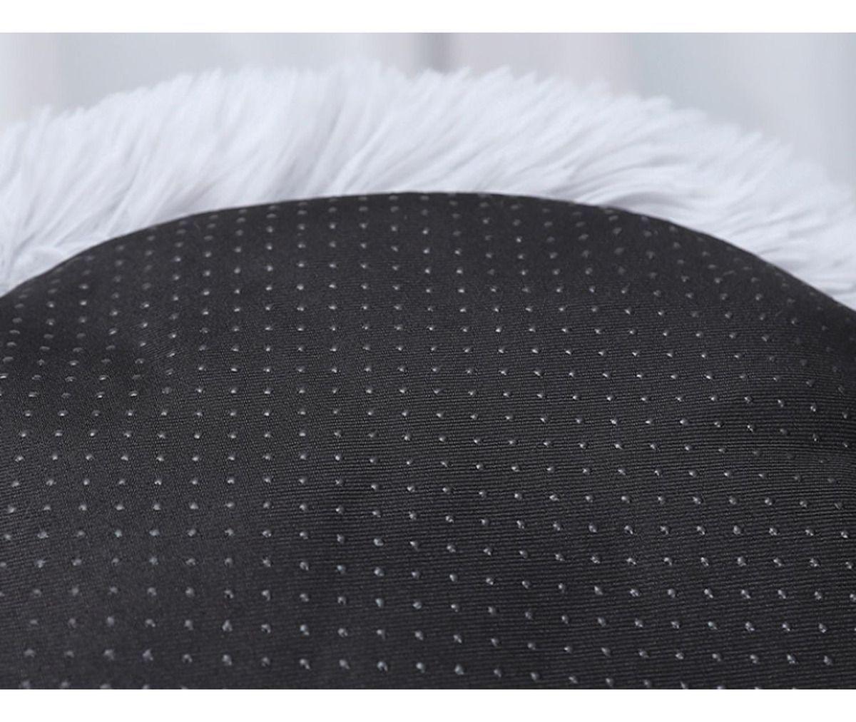 Cama Nido de Felpa para Mascotas Gris Claro Pequeño 40cm Norplat-6