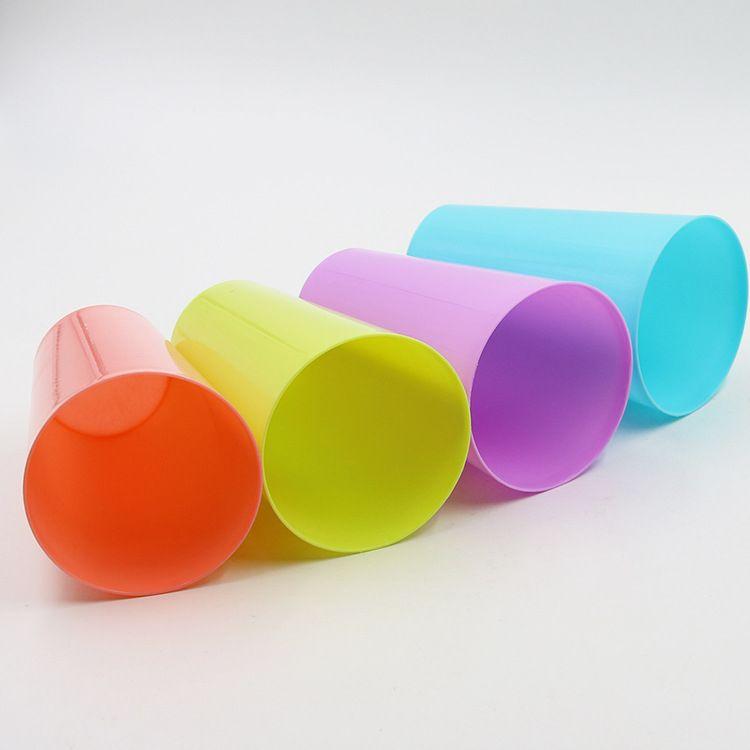 Pack 20 Vasos Plasticos Reutilizables Colores Fluor Norplat-2