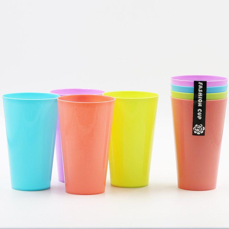 Pack 20 Vasos Plasticos Reutilizables Colores Fluor Norplat-8