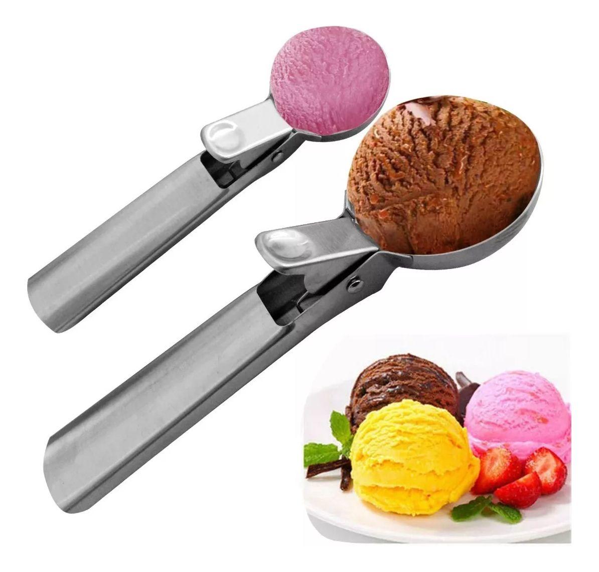 2 Cuchara Para Helado Profesional Artesanal Servir - Norplat-2