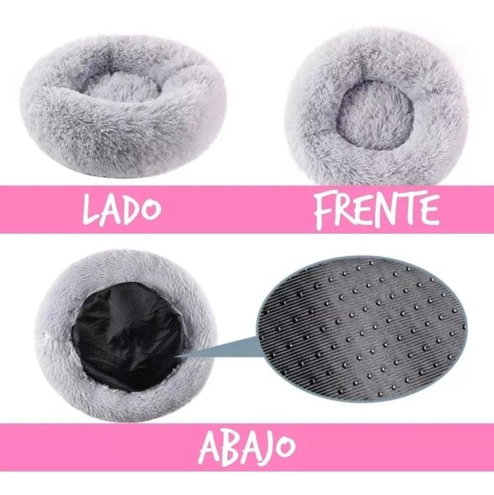 Cama Antiestrés Peluda Para Perros Y Gatos 70cm L Originales - Norplat-3