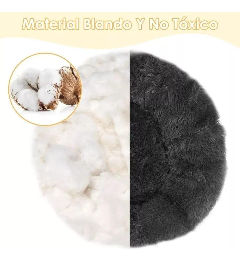 Cama Antiestrés Peluda Para Perros Y Gatos 70cm L Originales - Norplat-6