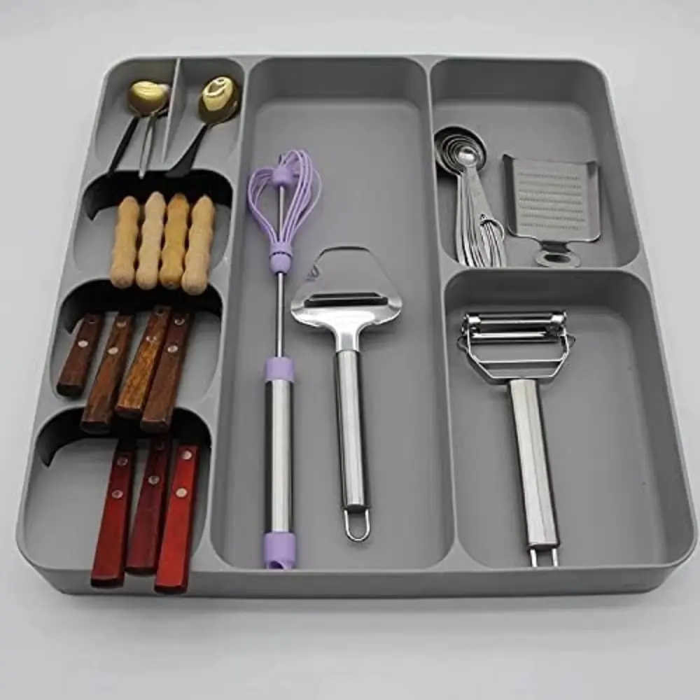Organizador Premium De Cubiertos Y Utensilios Grande - Norplat-4