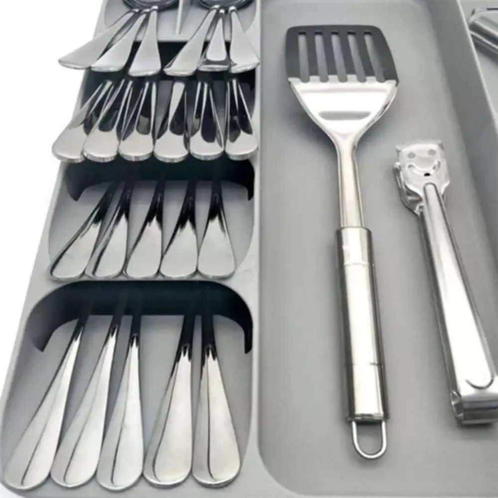 Organizador Premium De Cubiertos Y Utensilios Grande - Norplat-6