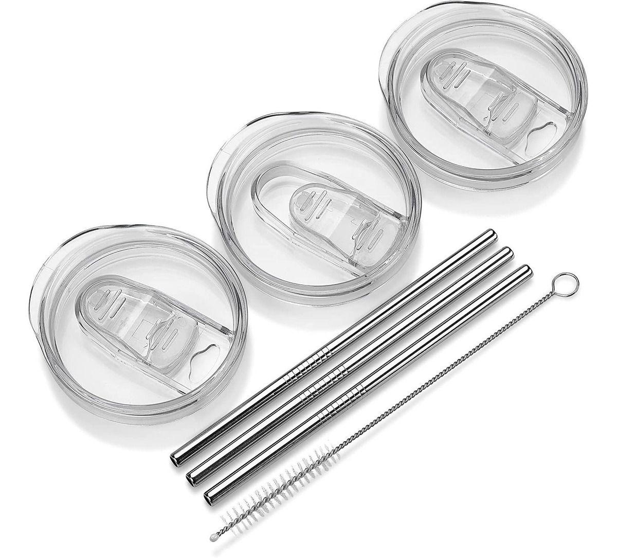 Set Vaso Térmico Acero + Tapa + Bombilla + Limpiador - Norplat-4