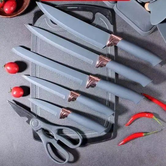 Set 19 Utensilios Cocina Acero Inoxidable Silicona - Norplat-3