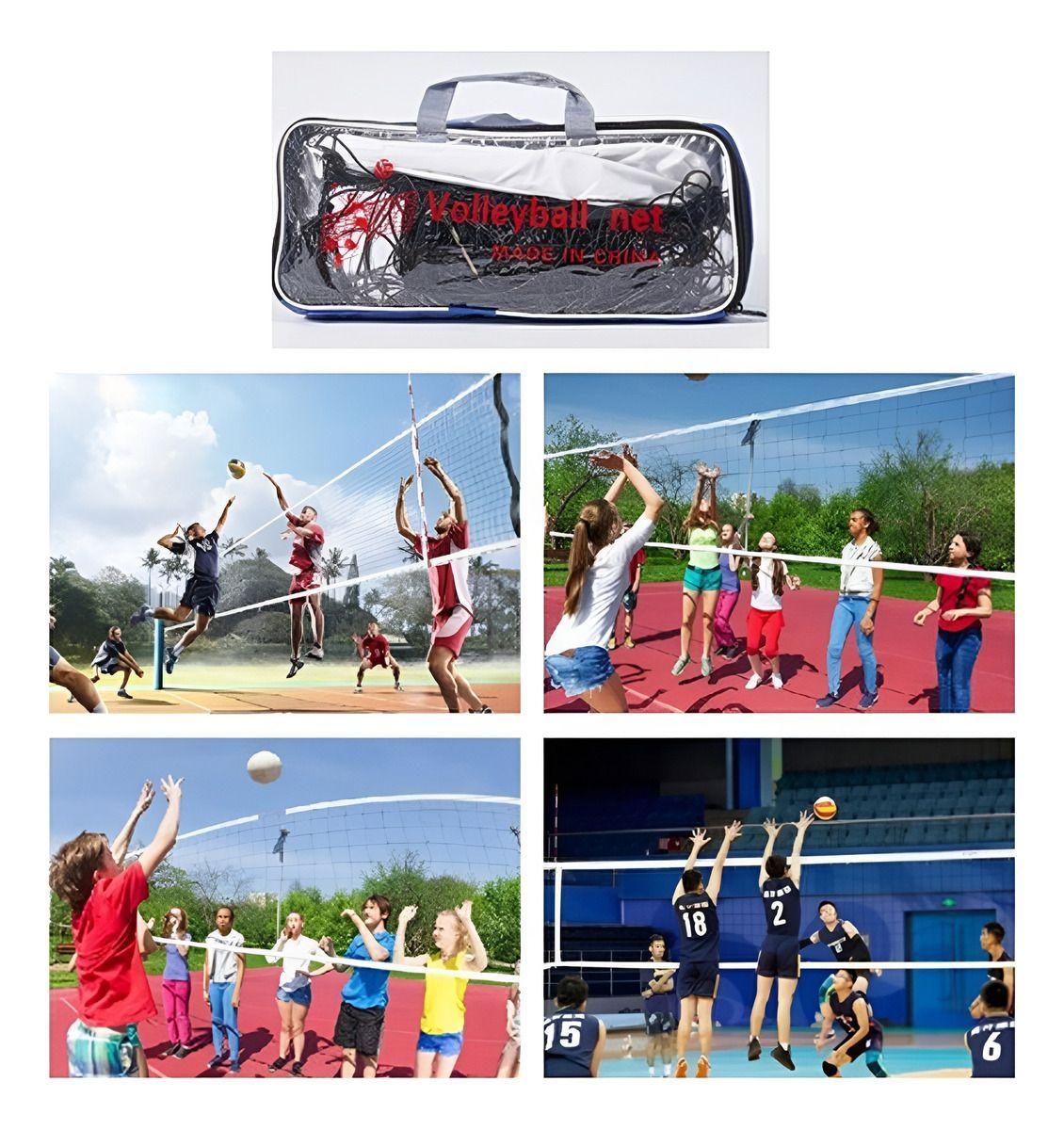 Red De Voleibol - Malla De Voleibol - 9.5 X 1m - Norplat-4