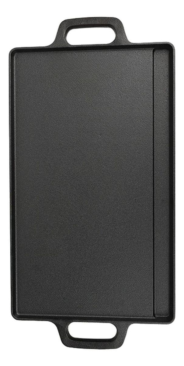 Plancha Churrasquera Norplat Hierro Fundido 2en1 45x22x1.5cm-3