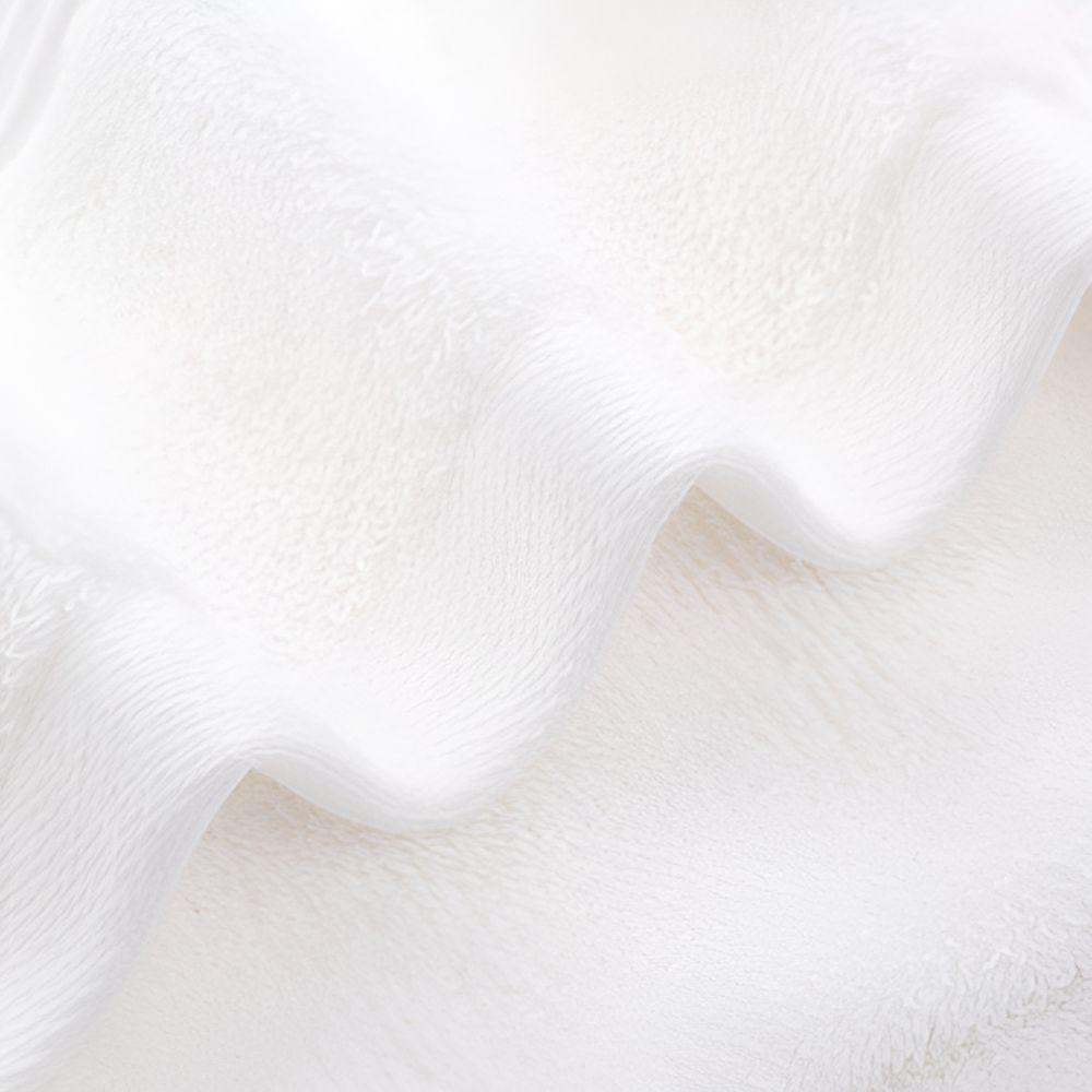 4 Toallas Mano Algodon Peluqueria Hotel Spa 35x75cm Norplat Blanco Lisa-3