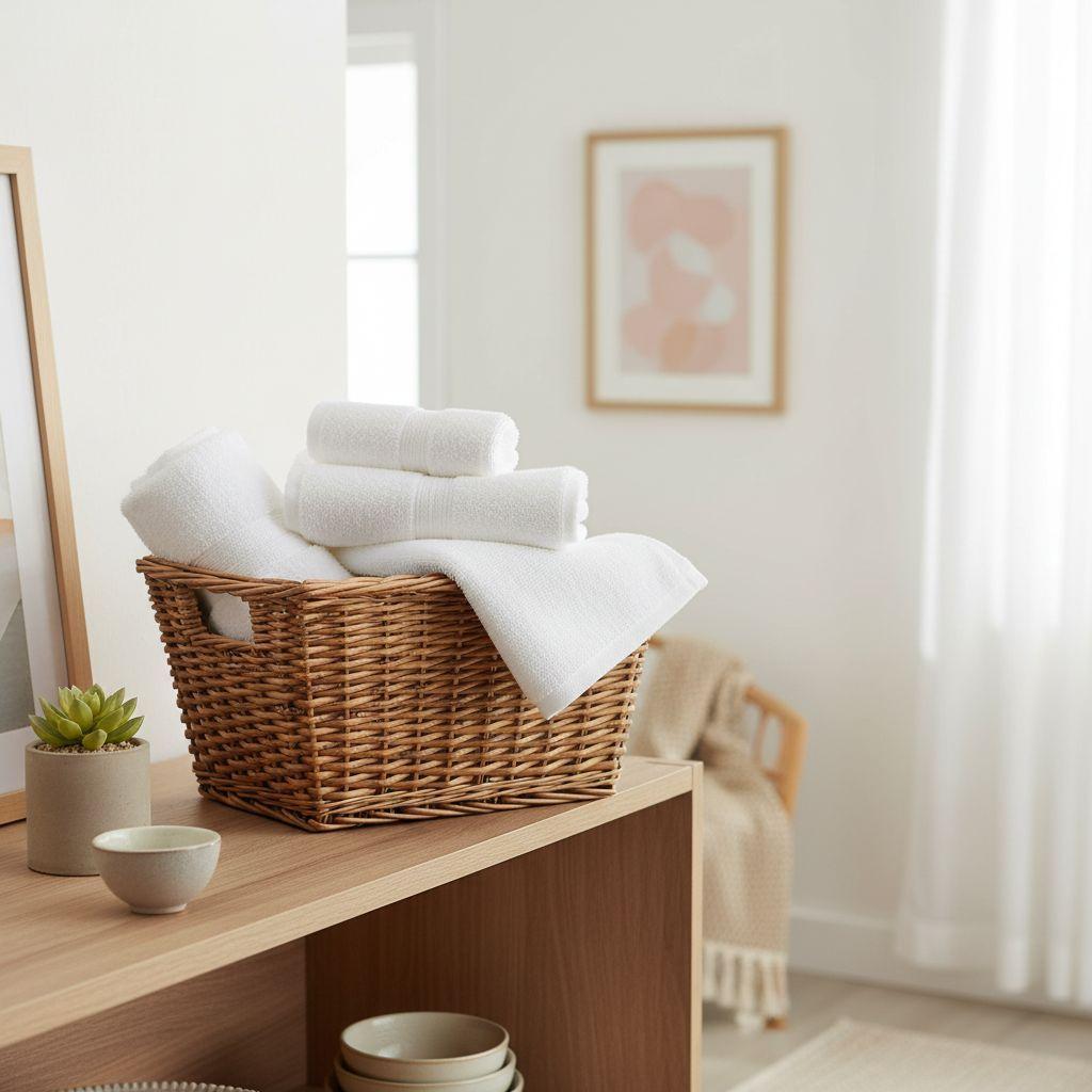 4 Toallas Mano Algodon Peluqueria Hotel Spa 35x75cm Norplat Blanco Lisa-7