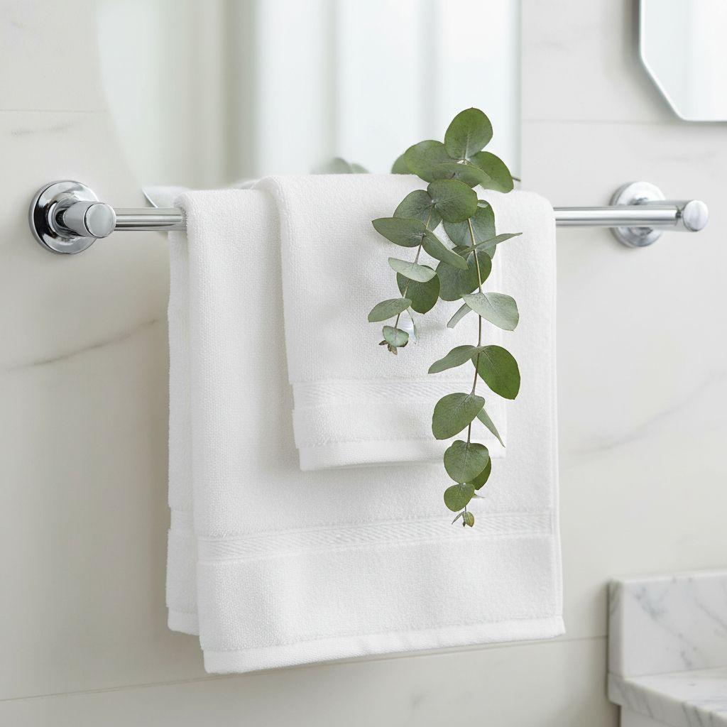 4 Toallas Mano Algodon Peluqueria Hotel Spa 35x75cm Norplat Blanco Lisa-8