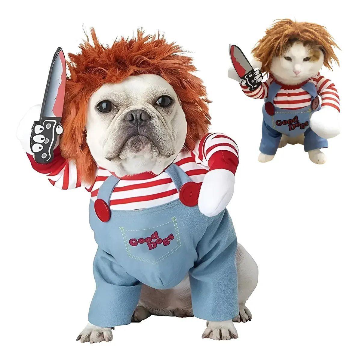 Disfraz Perro Norplat Halloween Daga Pirata / Muñeco Malvado-7