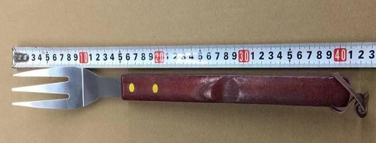 Set Parrillero Para Asado Cuchillo Tenedor Acero Inoxidable - Norplat-3