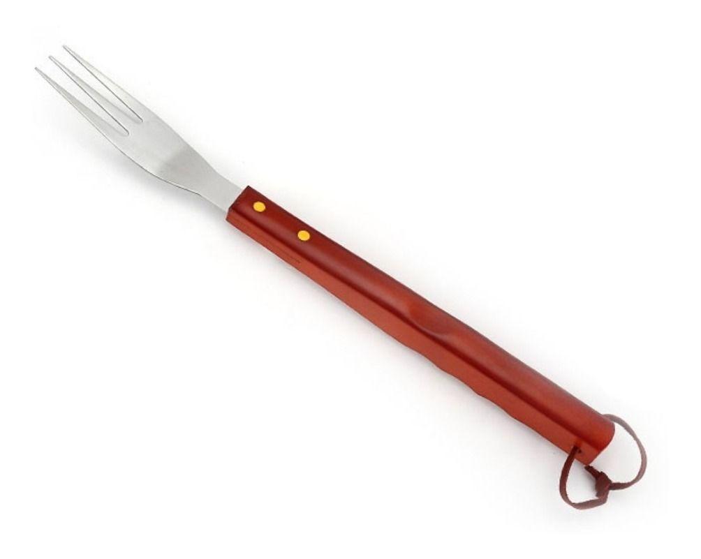 Set Parrillero Para Asado Cuchillo Tenedor Acero Inoxidable - Norplat-4