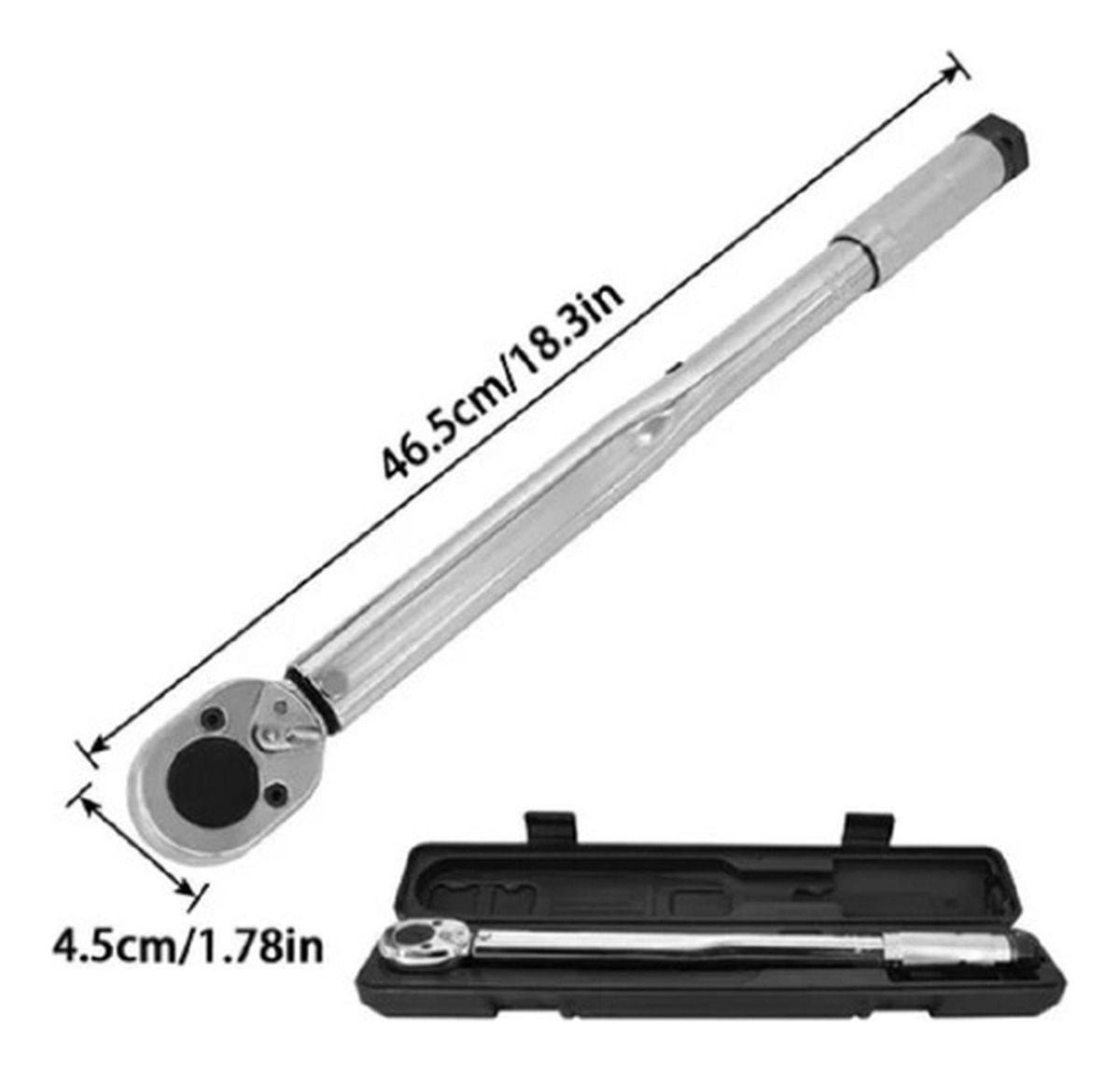 Llave De Torque Torquímetro 1/2 10-150 Lbs Pro - Norplat-3
