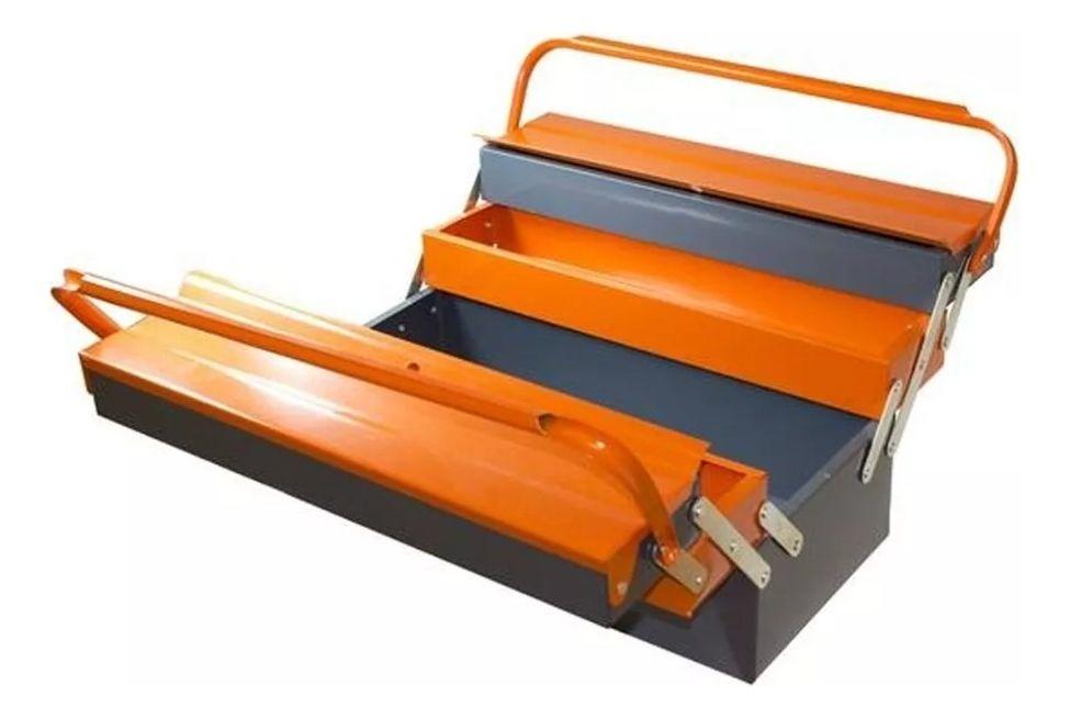 Caja Herramientas Articulada Metálica 3 Niveles - Norplat-4