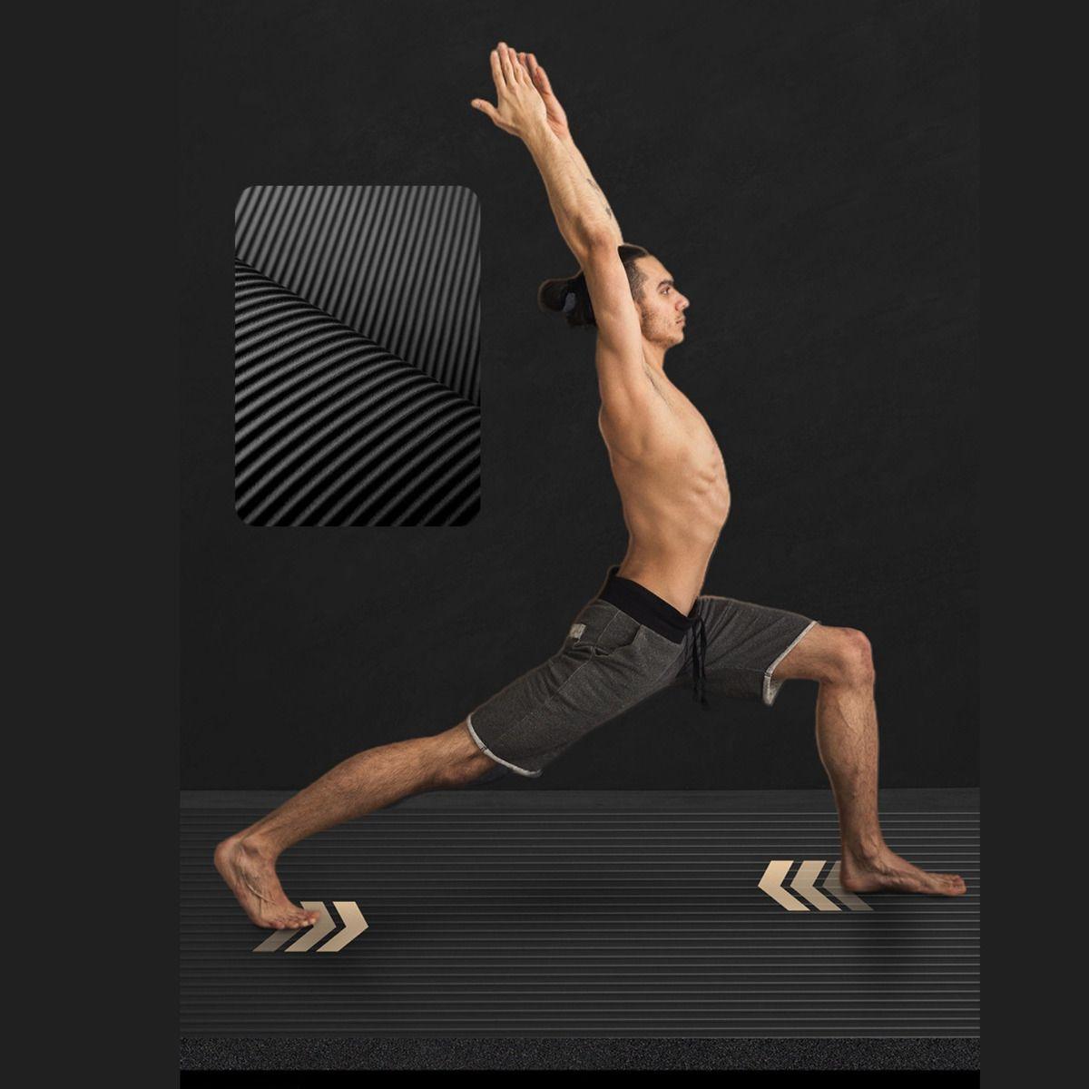 Colchoneta Yoga Mat Pilates 15mm + Bolso Transporte Norplat-4