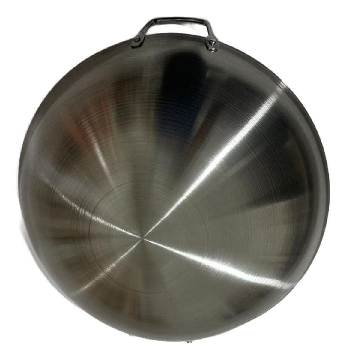 Wok 47 Cm Disco De Acero Inoxidable Para Cocimiento  Norplat-4
