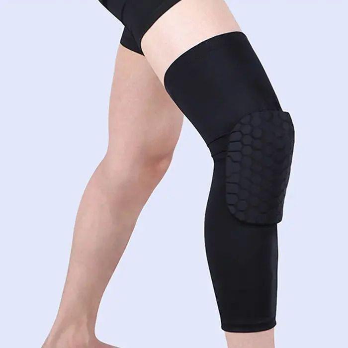 Par De Rodilleras Con Protección Deportiva Tipo Panal-5