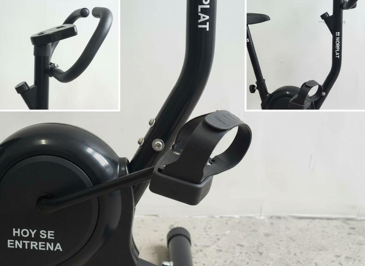 Bicicleta Estática Norplat Mujeres Fitness Spinning Gym Negro-3