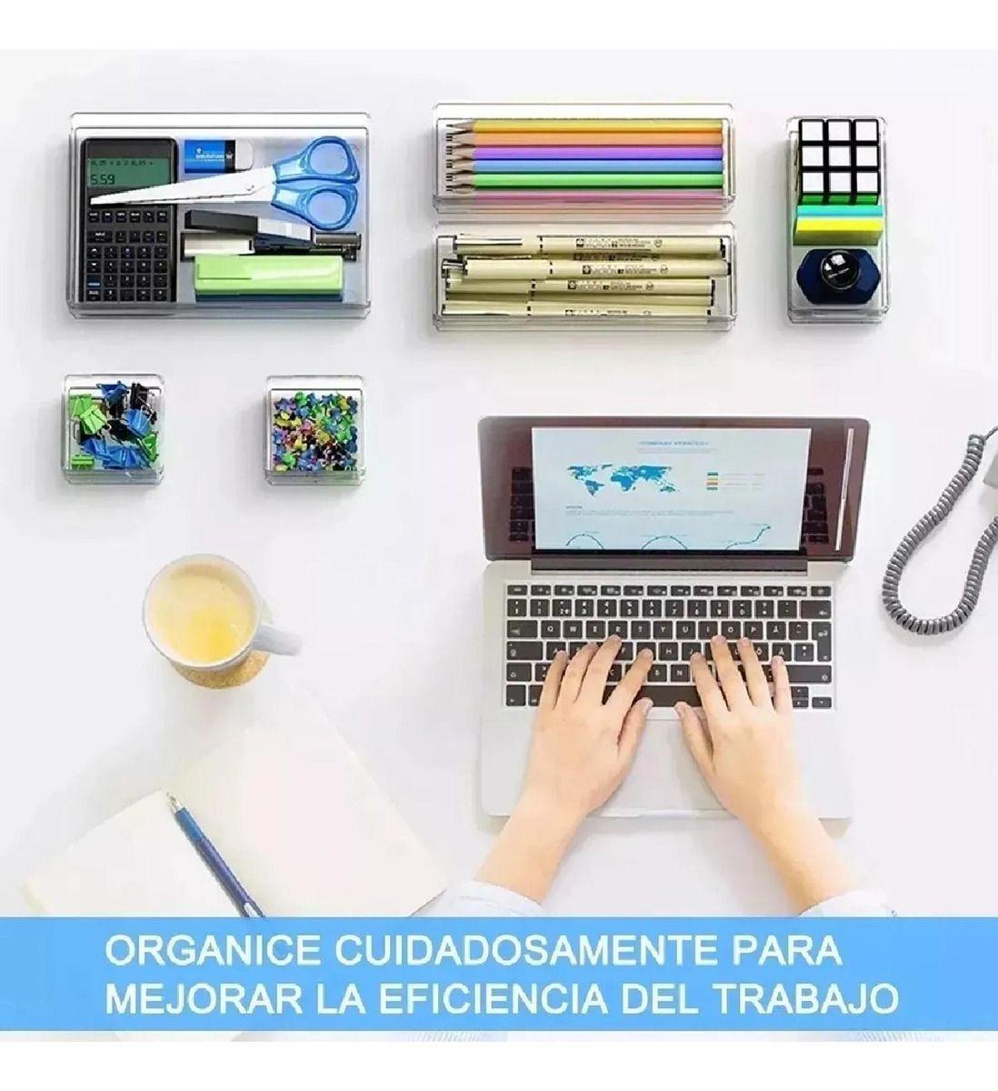 Organizador De Escritorio Norplat - Juego De 25 Cajones -4