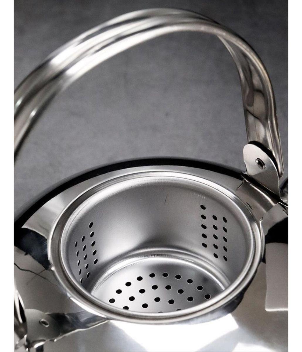 Tetera Acero Inoxidable Preparar Té Infusor 600ml - Norplat-4