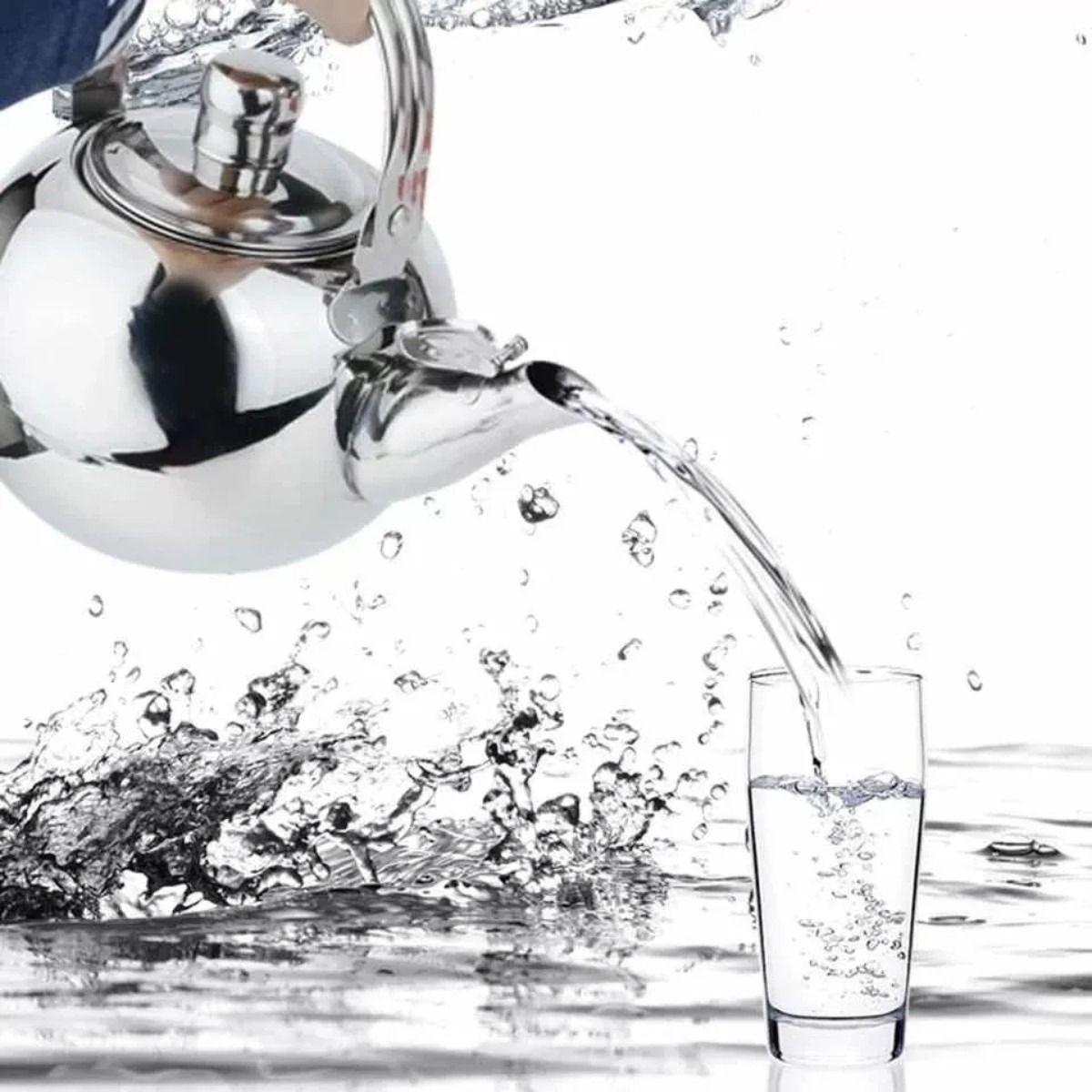 Tetera Acero Inoxidable Preparar Té Infusor 600ml - Norplat-5