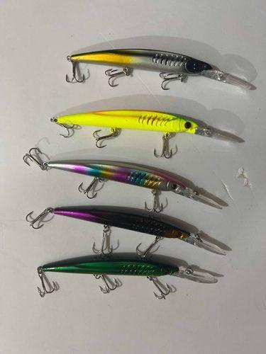 Set de 5 Señuelos de Agua Accesorios de Playa y Pesca Recreativa Norplat-3