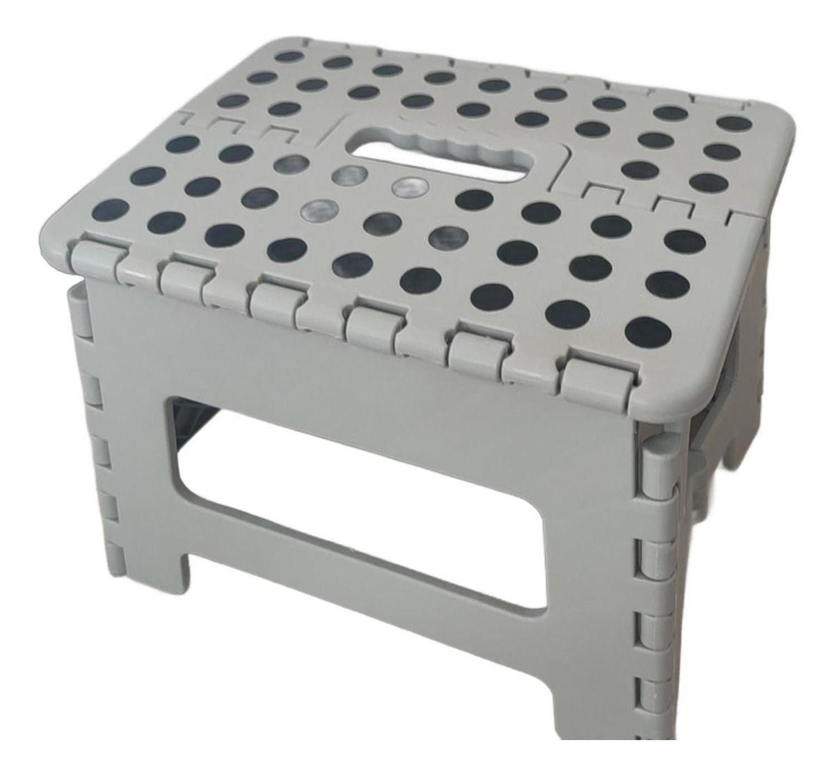 Taburete Piso Plegable Banquito Pórtatil Escala - Norplat-2