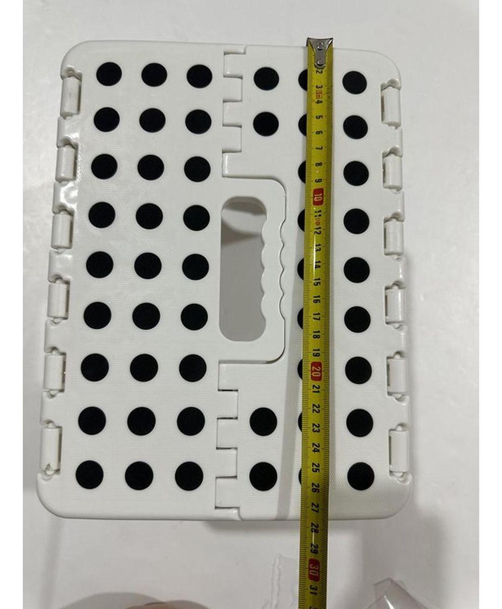 Taburete Piso Plegable Banquito Pórtatil Escala - Norplat-5