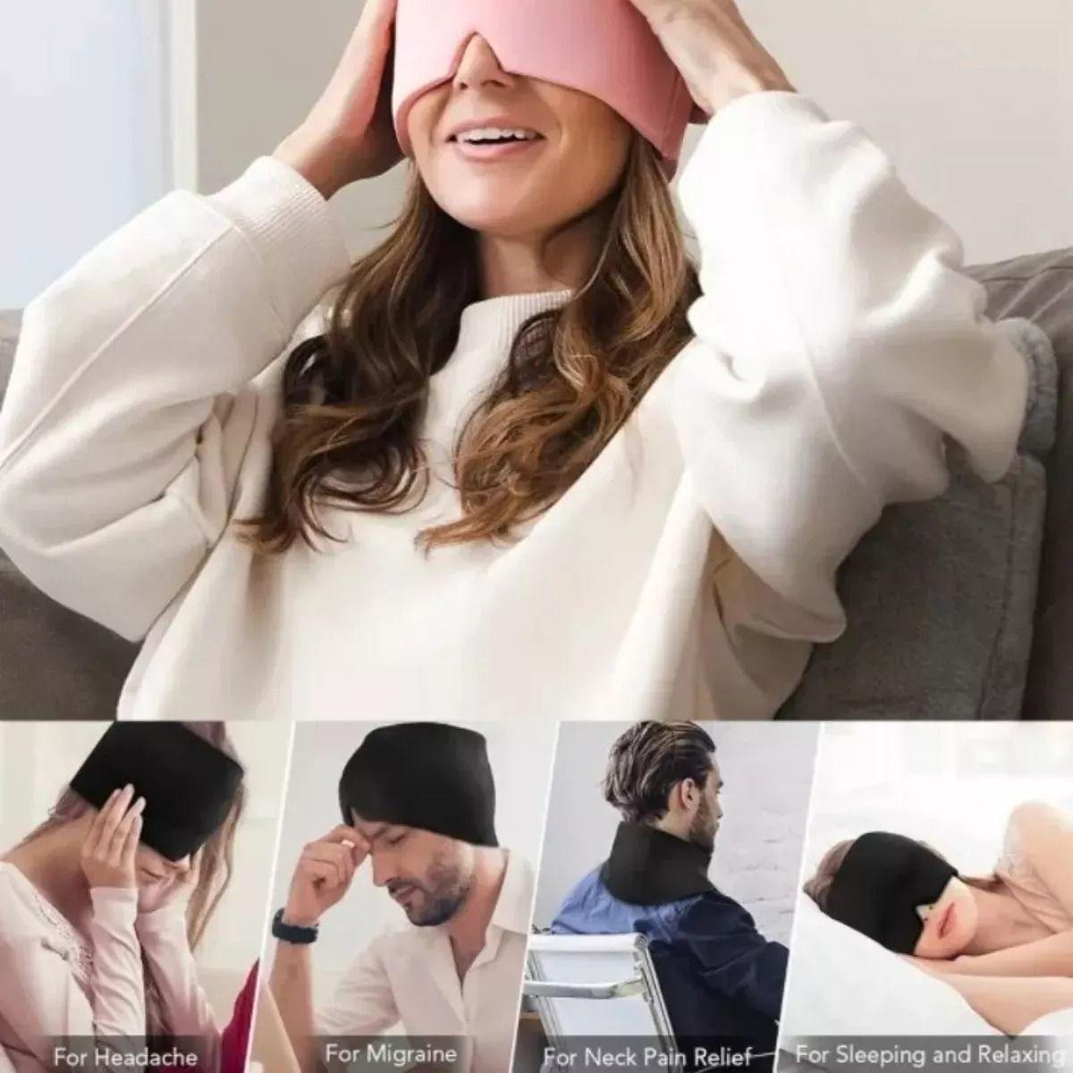 Gorro De Gel Alivio De Migraña Terapia De Frío. Dolor Cabeza - Norplat-1