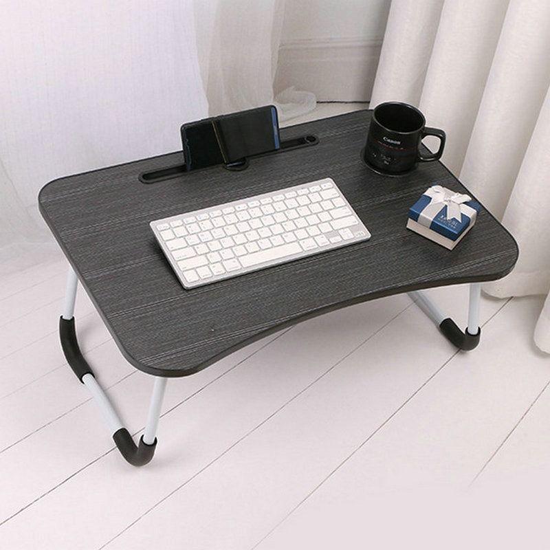 Mesa Cama  60x40x28cm Portatil Desayuno Bandeja Madera Norplat-2