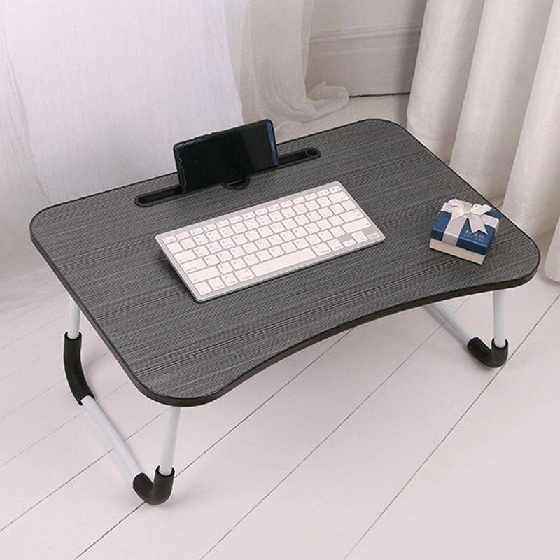 Mesa Cama  60x40x28cm Portatil Desayuno Bandeja Madera Norplat-4