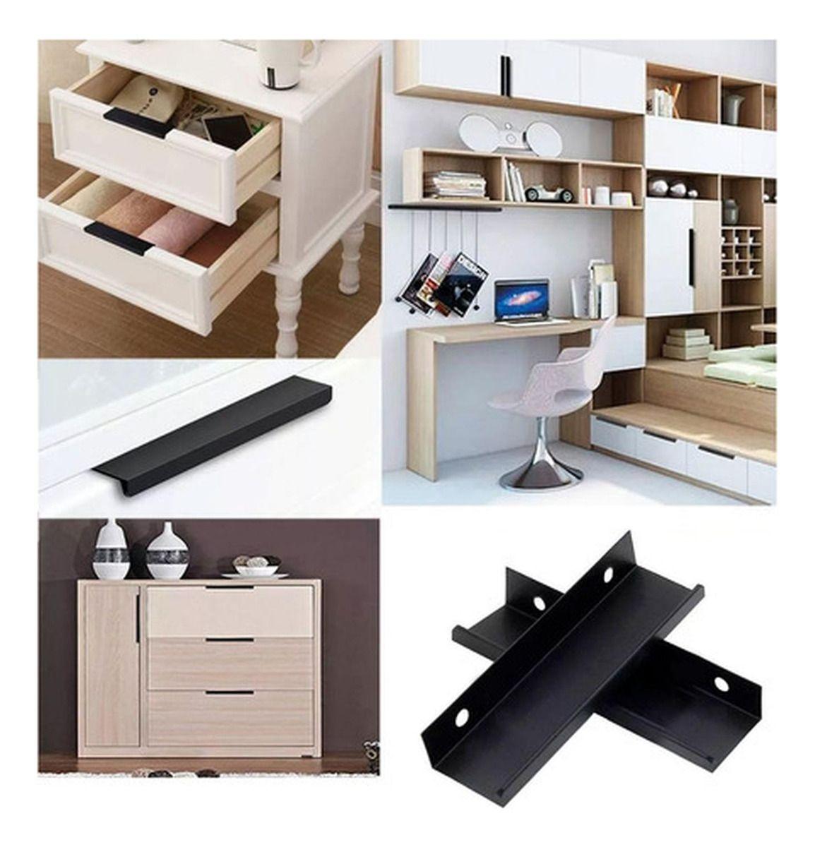 10 Tiradores Para Muebles Cocina Tornillos Manillas Norplat-5