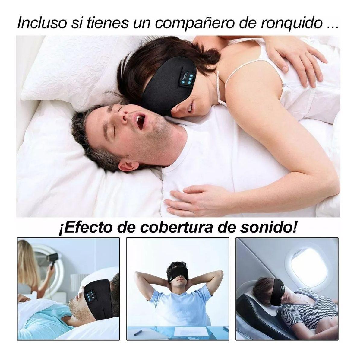 Antifaz Audífonos Bluetooth Inalámbricos Para Dormir Estéreo - Norplat-2
