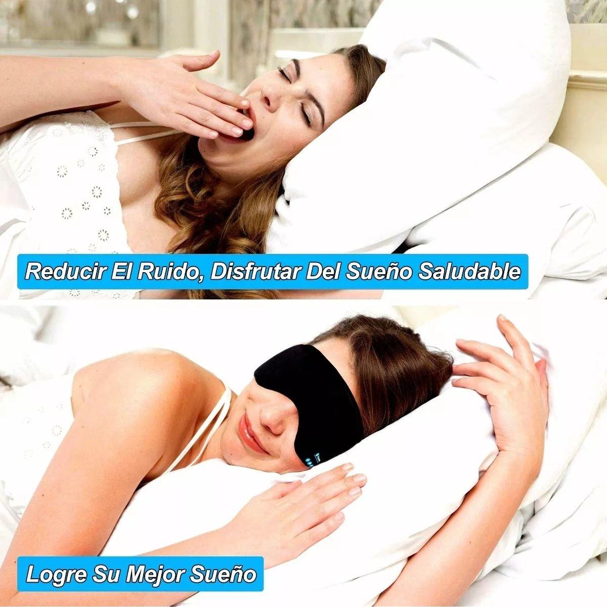 Antifaz Audífonos Bluetooth Inalámbricos Para Dormir Estéreo - Norplat-3