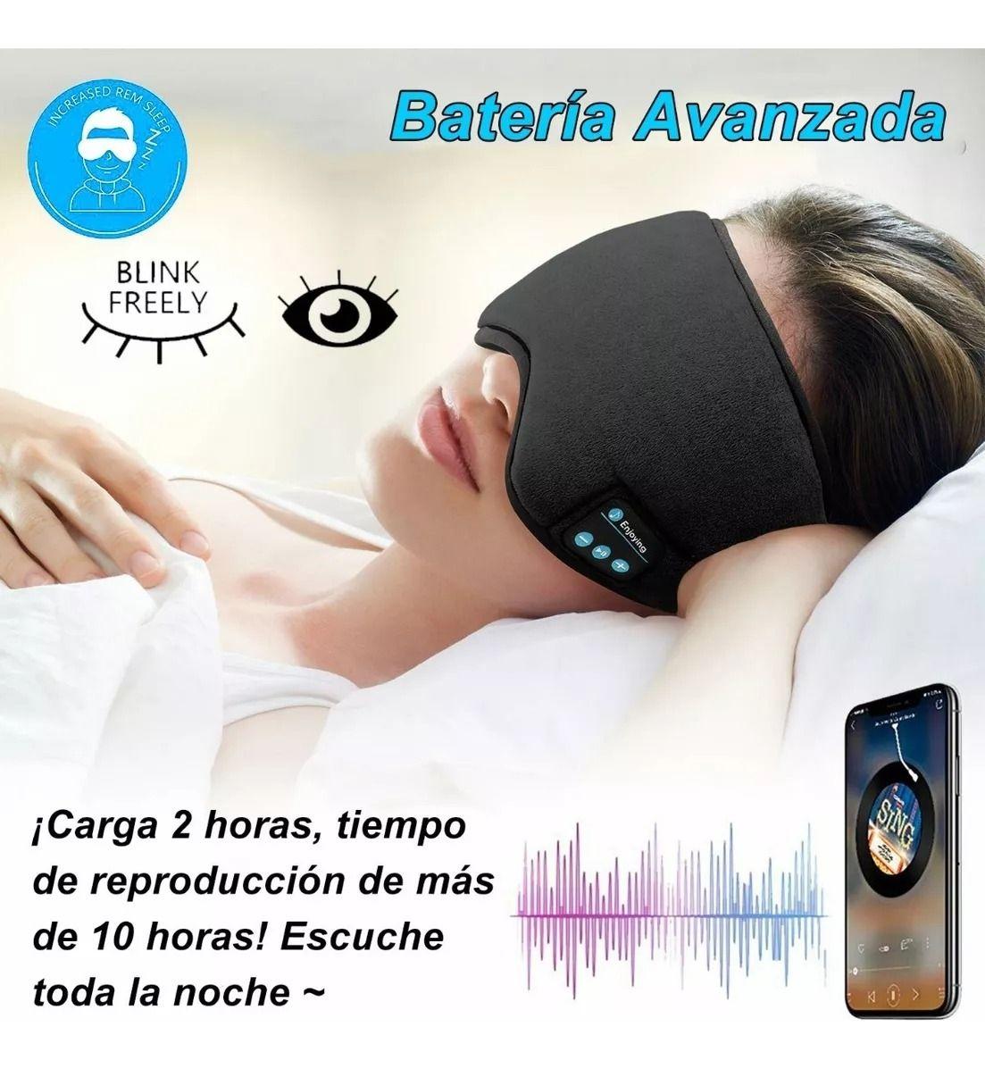 Antifaz Audífonos Bluetooth Inalámbricos Para Dormir Estéreo - Norplat-5