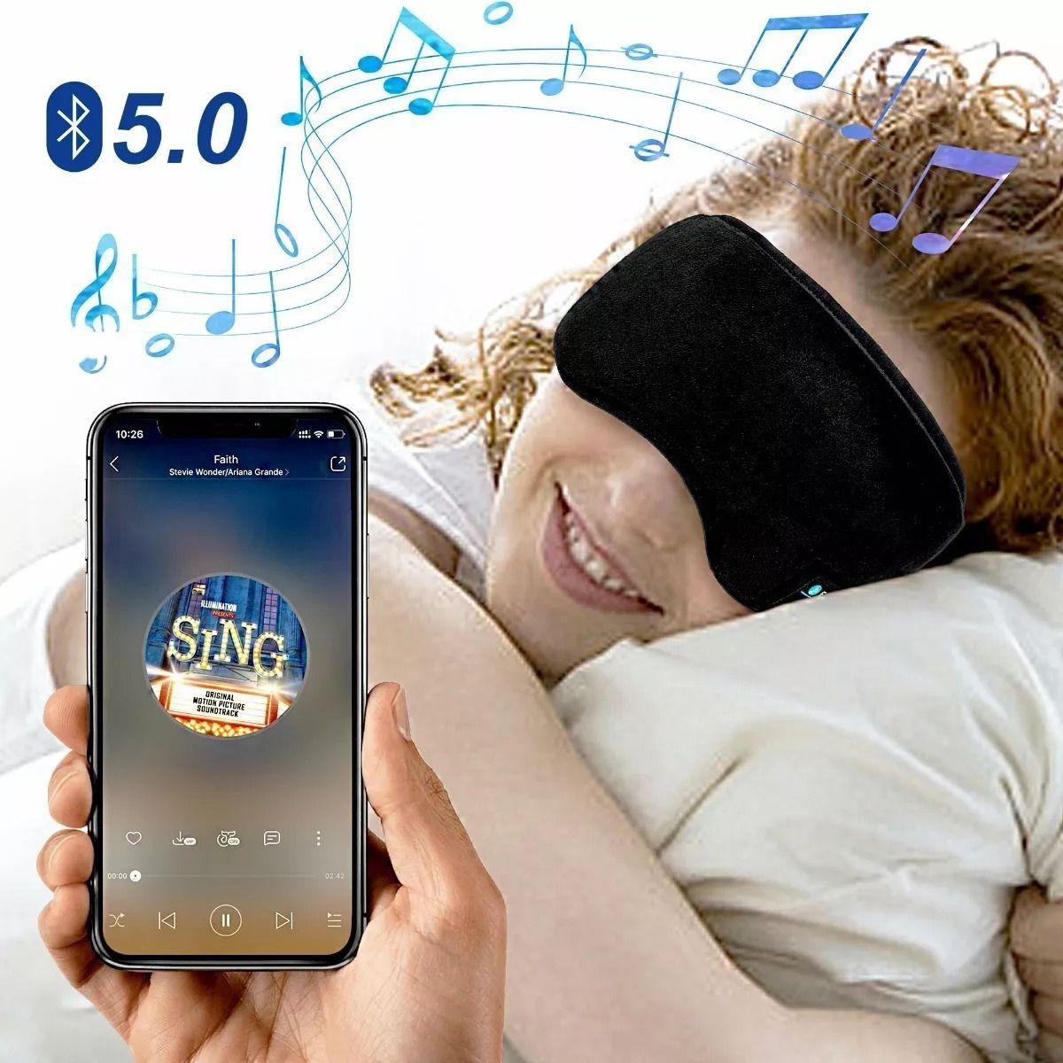 Antifaz Audífonos Bluetooth Inalámbricos Para Dormir Estéreo - Norplat-7
