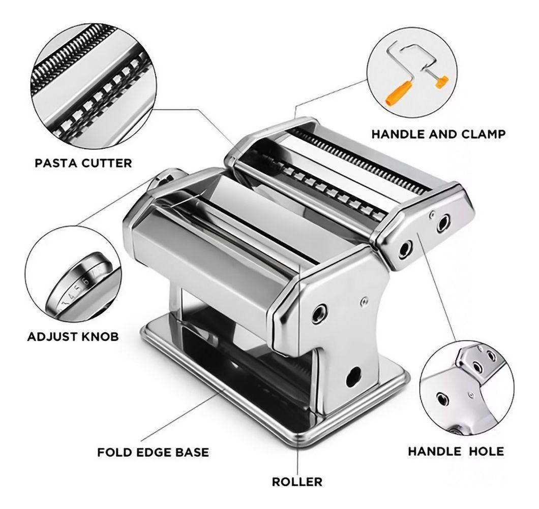 Maquina Para Hacer Pasta + Spaggetti + Cintas 3 En 1 - Norplat-4