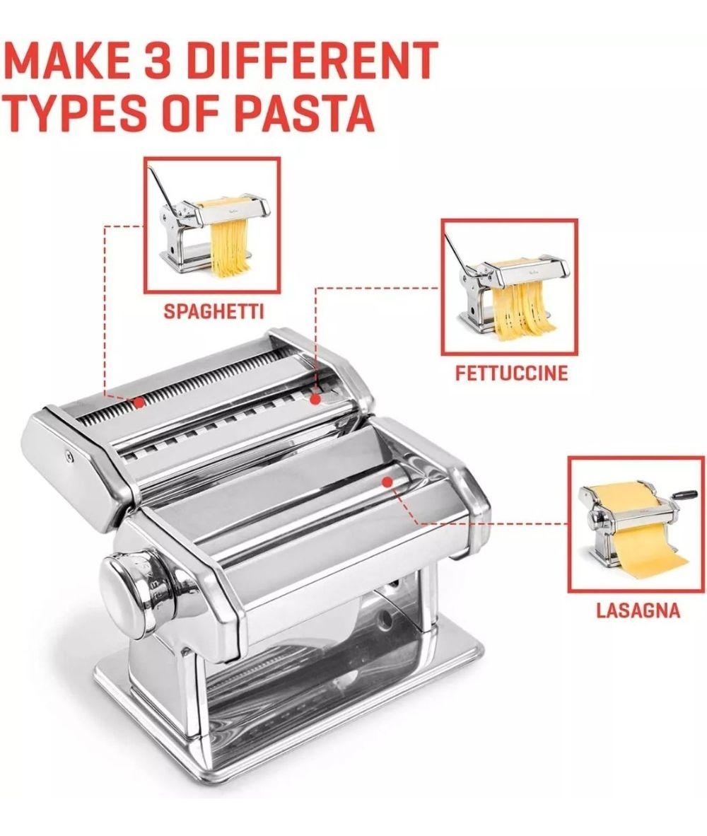 Maquina Para Hacer Pasta + Spaggetti + Cintas 3 En 1 - Norplat-7